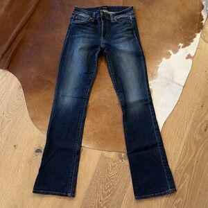 Joe’s Jeans Women's Dark Blue Jeans, Straight Leg Booty Fit